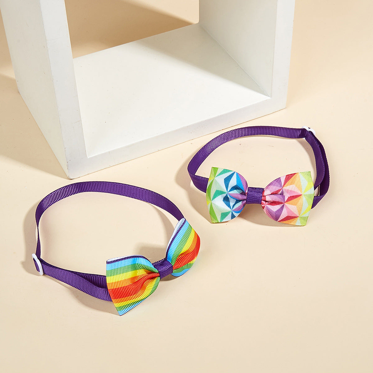 Colorful Bow Tie Pet Head Wear Puppy Bow Tie Pet Tie Cat And Dog Bow Tie Pet Bow Tie