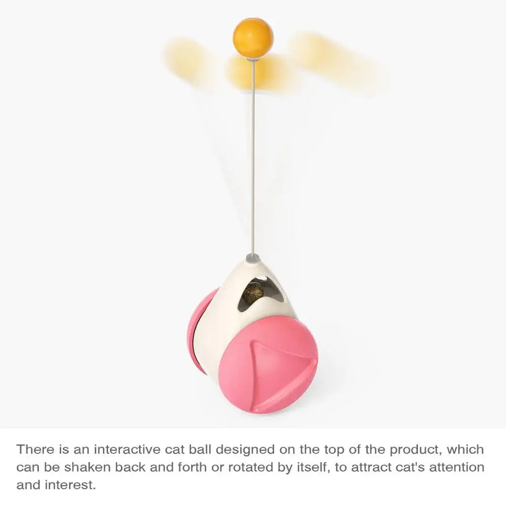 Feather Ball Auto-Spin Toy