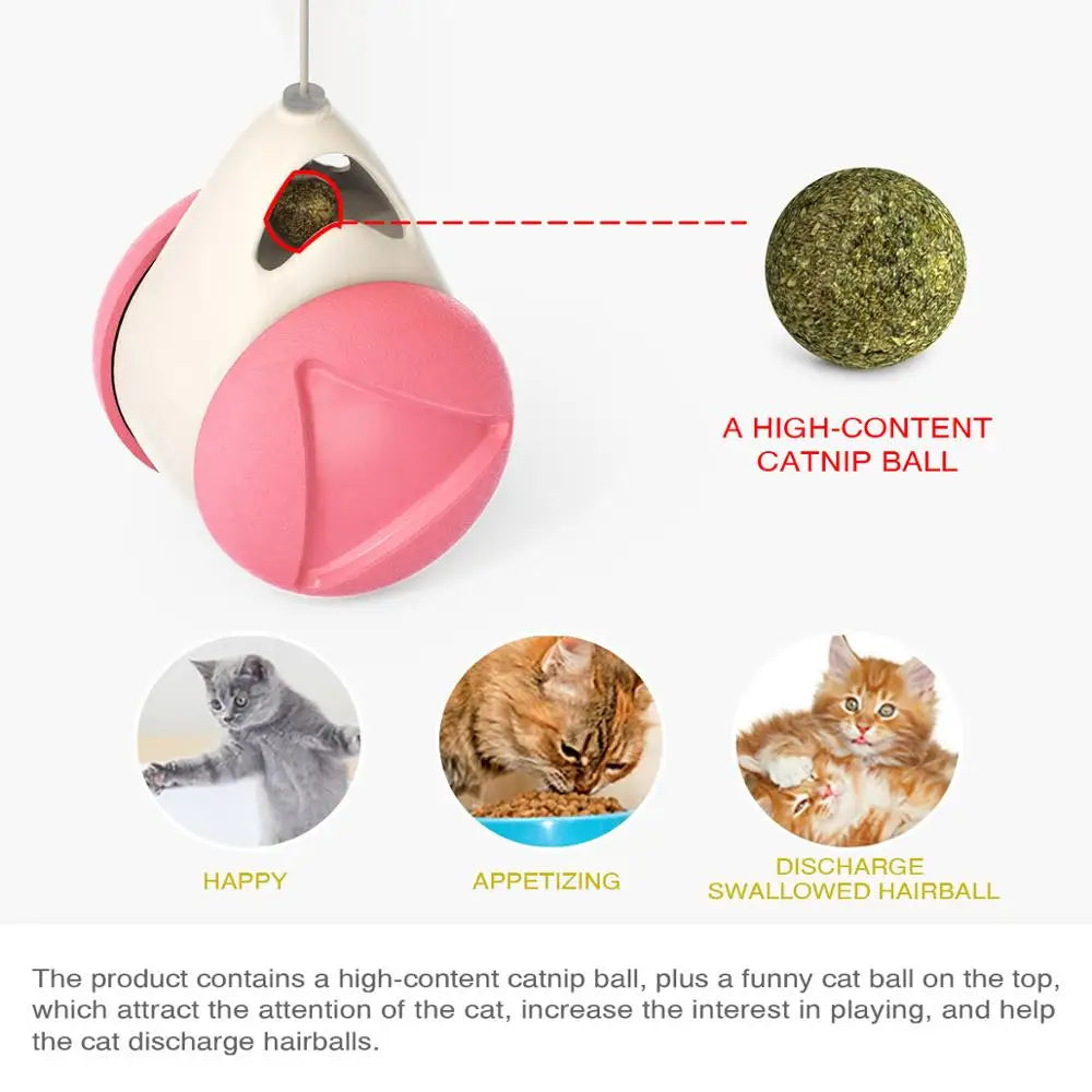 Feather Ball Auto-Spin Toy