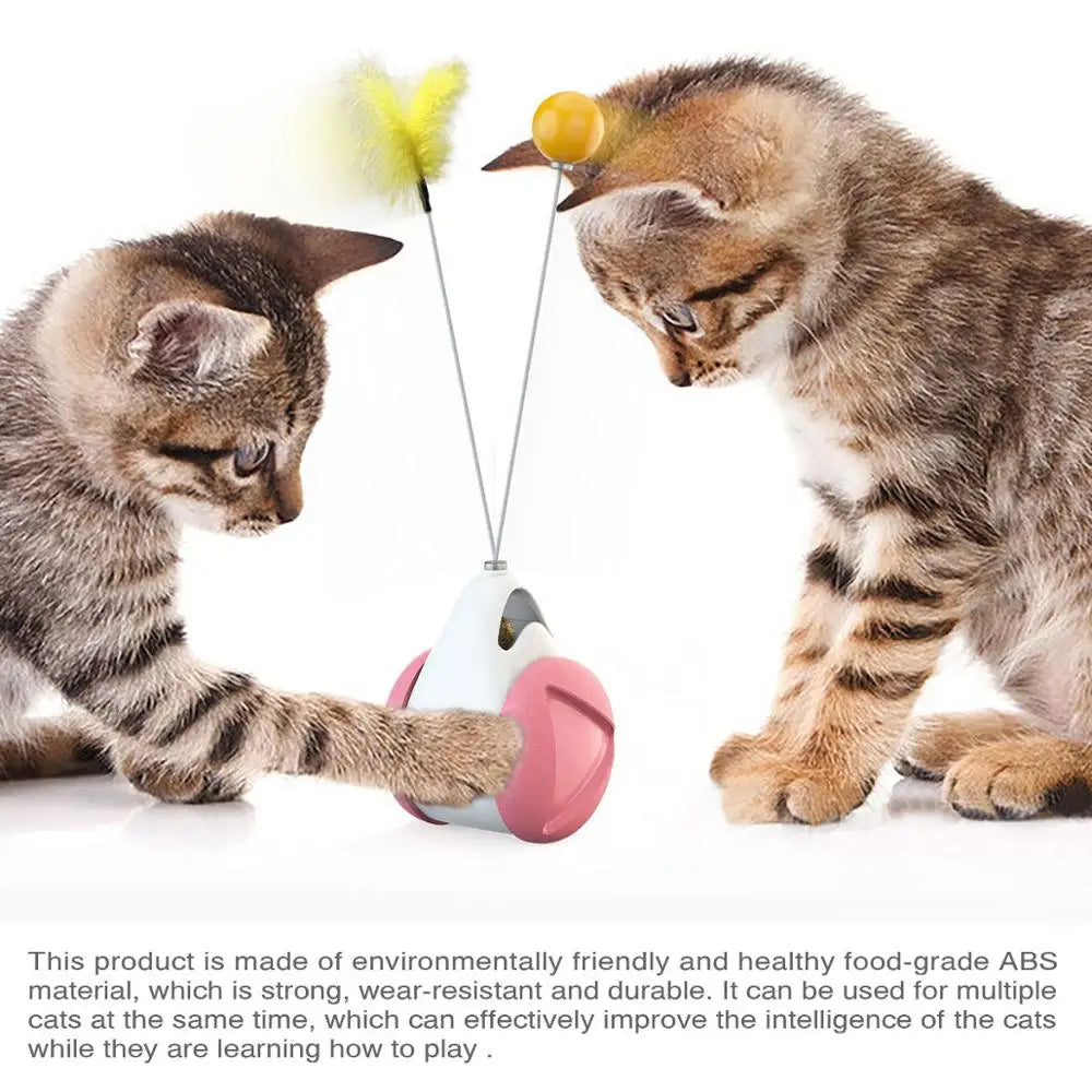 Feather Ball Auto-Spin Toy