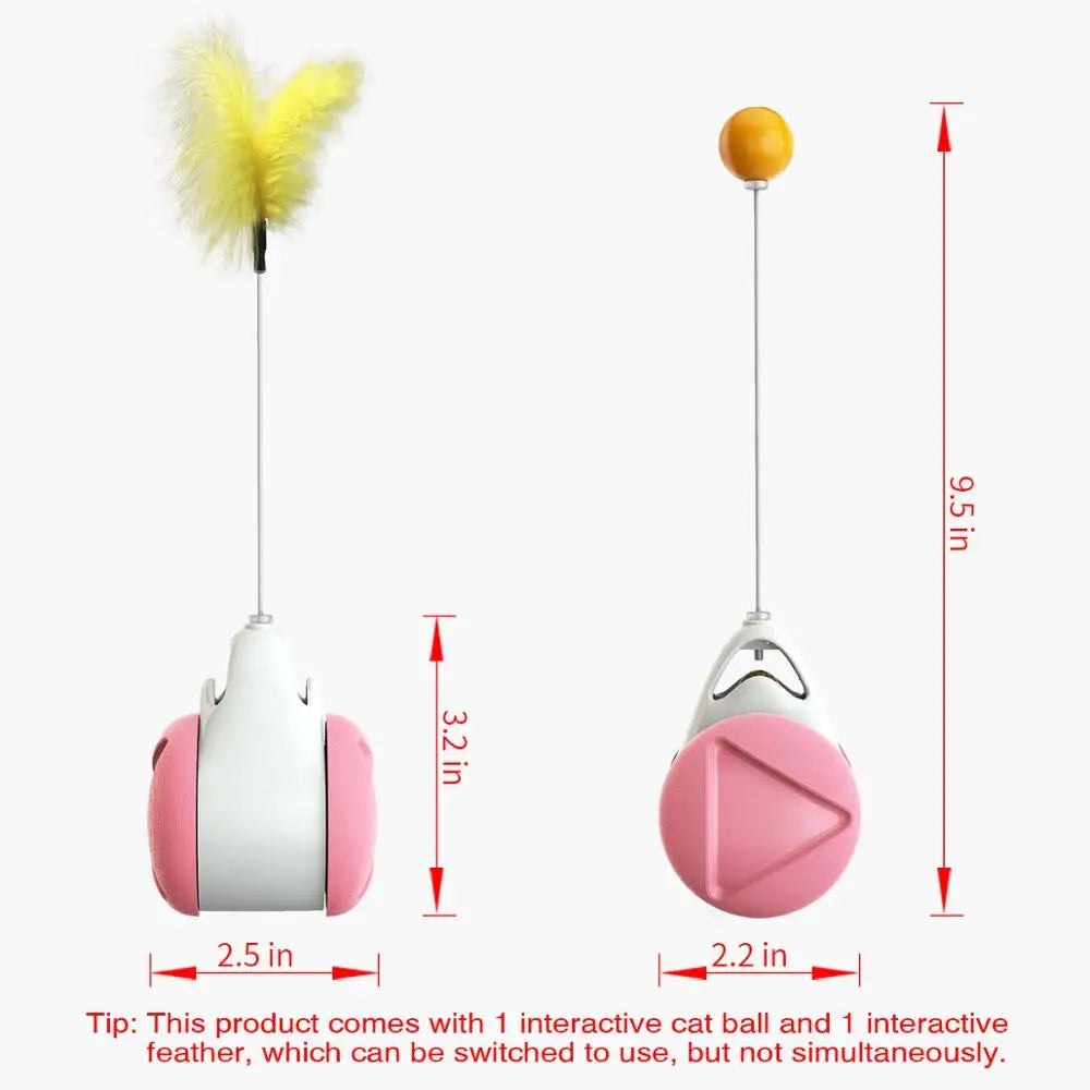 Feather Ball Auto-Spin Toy